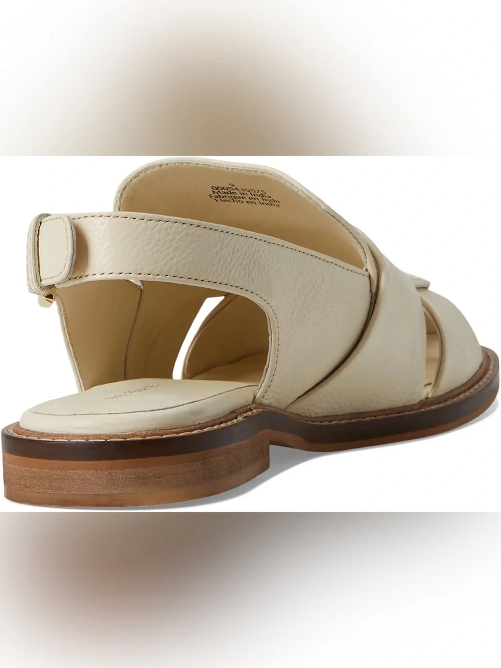 Free People Libby Fisherman Sandals - Chalk
